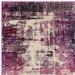 Cream Purple Modern Abstract 9mm Thick Stain-Resistant Rug For Bedroom, & Dining Room, Easy To Clean Rug-120Cm X 170Cm - thumbnail 3