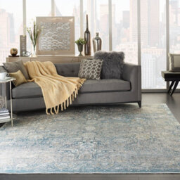 Starry Nights Stn01 Cream Blue Rug By Nourison  -160Cm X 221Cm - thumbnail 4