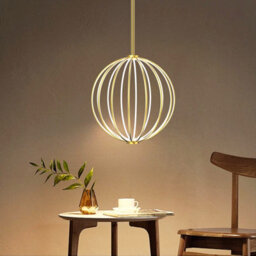 CGC Lighting Cgc Paraplu 3 Globe 60Cm Satin Gold Led Ceiling Pendant Light - thumbnail 5