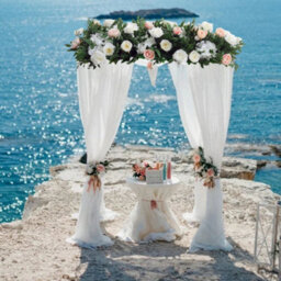 Living And Home Artificial Flower Fake Rose Bouquet For Home Wedding Decor Arch Table Centerpieces - thumbnail 3