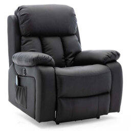 More4Homes Chester Electric Recliner Bonded Leather 1+2+3 Seater Sofa Set (Brown) - thumbnail 6