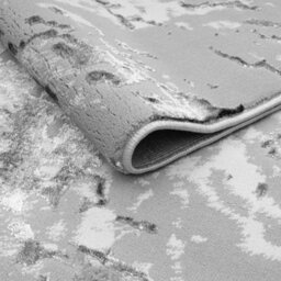 Smart Living Luxury Soft Modern Shimmer Sunset Rug For Living & Bedroom - Grey - 60 X 220 Cm - thumbnail 2