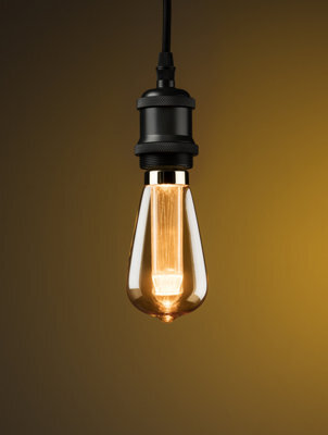 Luminosa Lighting Luminosa Knightsbridge Luna 230V 3W Es Led St64 Retro Lamp 1800K - Lu3Ast - image 1