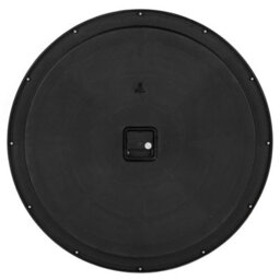 Beliani  Wall Clock Rugles 56 Cm Black - thumbnail 4