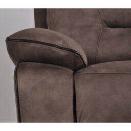 Furniture Instore Foster Brown Fabric Electric Recliner Armchair - thumbnail 4