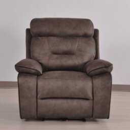 Furniture Instore Foster Brown Fabric Electric Recliner Armchair - thumbnail 2