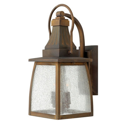 Stylish Outdoor Ip44 Twin Wall Light Sconce - Sienna Led E14 60W Bulb