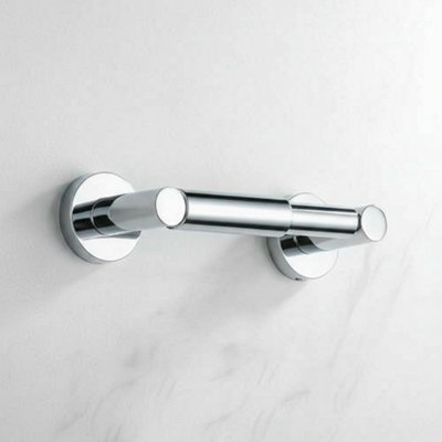 Bathroom Wall Toilet Paper Holder Chrome Tissue Stand - image 1