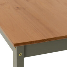 Seconique Ludlow Dining Set With 4 Green Chairs Oak Effect Table - thumbnail 6