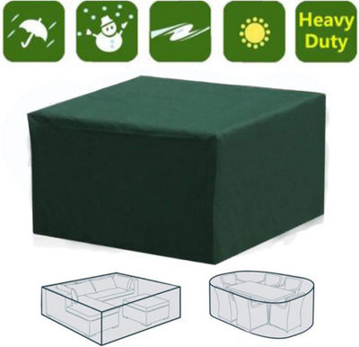 Waterproof Rectangular Cover For Garden Furniture With Uv Protection Patio Table, Furniture, Green, 115 70Cm - image 1