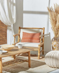 Beliani Rug Abana Beige 160 X 230 Cm Jute - thumbnail 4