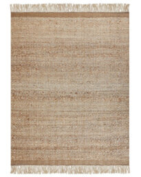 Beliani Rug Abana Beige 160 X 230 Cm Jute - thumbnail 6