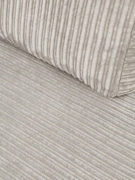 Amalfi Jumbo Cord Right Hand Facing Corner Sofa Mink - thumbnail 3