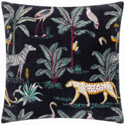 Wylder Wilds Tropical Cotton Feather Rich Cushion - thumbnail 1