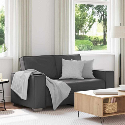 Vidaxl Sofa Chair Grey 160 X 78 X 84 Cm Artificial Leather - image 1