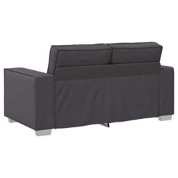 Vidaxl Sofa Chair Grey 160 X 78 X 84 Cm Artificial Leather - thumbnail 4