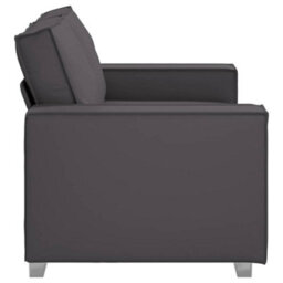 Vidaxl Sofa Chair Grey 160 X 78 X 84 Cm Artificial Leather - thumbnail 6
