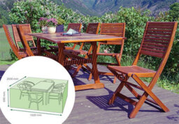 Netagon Green Home Waterproof Outdoor Garden Rectangle Table Furniture Patio Set Cover