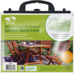 Netagon Green Home Waterproof Outdoor Garden Rectangle Table Furniture Patio Set Cover - thumbnail 4