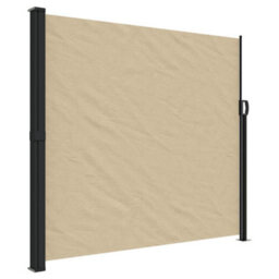 Walplus Retractable Side Awning Garden Sun Shade Canopy Gazebo For Back Door, Porch, Patio Beige 180X300 Cm - thumbnail 2