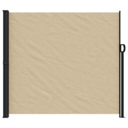 Walplus Retractable Side Awning Garden Sun Shade Canopy Gazebo For Back Door, Porch, Patio Beige 180X300 Cm - thumbnail 3