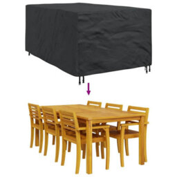 Walplus Outdoor Furniture Cover Black 143 X 225 X 90 Cm 420D - thumbnail 9
