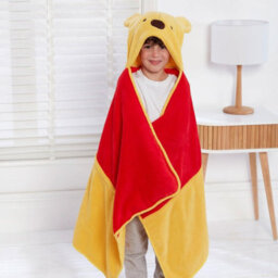 Disney Winnie The Pooh Hooded Fleece Blanket - thumbnail 1