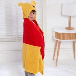 Disney Winnie The Pooh Hooded Fleece Blanket - thumbnail 3