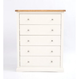 Cabinet Bits Castelli 5 Drawer Chest Of Drawers Chrome Knob - thumbnail 1