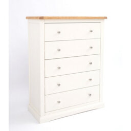 Cabinet Bits Castelli 5 Drawer Chest Of Drawers Chrome Knob - thumbnail 2