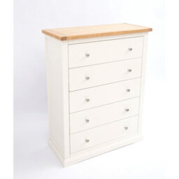 Cabinet Bits Castelli 5 Drawer Chest Of Drawers Chrome Knob - thumbnail 3