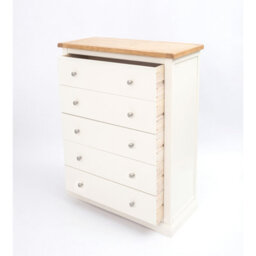 Cabinet Bits Castelli 5 Drawer Chest Of Drawers Chrome Knob - thumbnail 4