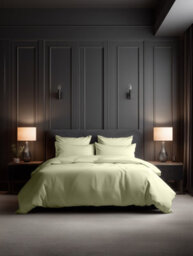 Luxury 400Tc Cotton Sateen Hotel Quality Duvet Cover And Pillowcase/s Set Bed Linen Cream
