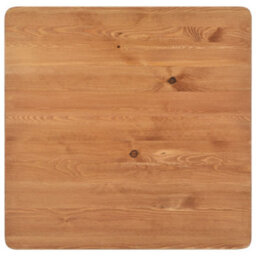 Berkfield Bar Table Black 60X60X108 Cm Solid Pine Wood Steel - thumbnail 4