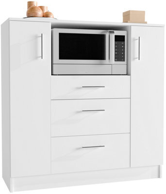 Vcm Kitchen Cabinet Chest Of Drawers Microwave Esilo - image 1