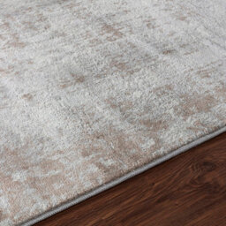 Livabliss Floransa-Abstract Beige Grey Off-White Modern Marble Living Dining Bedroom Rug 80 X 220 Cm Easy Care, Non Shedding - thumbnail 3