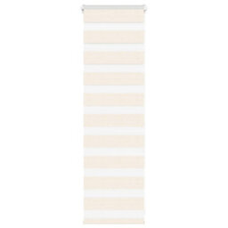 Berkfield Zebra Blind Marble Beige 45X100 Cm Fabric Width 40.9 Cm Polyester - thumbnail 1