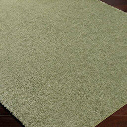 Livabliss Cloudy Shaggy-Solid Color Green Plush Soft Pile Living Bedroom Rug 140 X 200 Cm Easy Care, Non Shedding - thumbnail 6