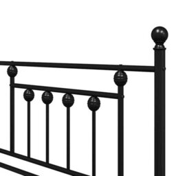 Berkfield Daybed Frame Black 107X203 Cm Steel - thumbnail 9