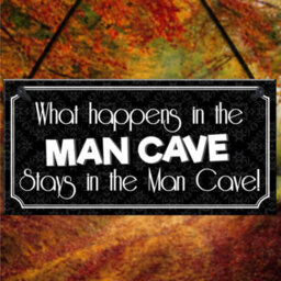 Red Ocean Vintage Man Cave Plaque Sign Novelty Gift Funny Quote - Games / Boys Room Gift Idea - thumbnail 2
