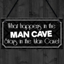 Red Ocean Vintage Man Cave Plaque Sign Novelty Gift Funny Quote - Games / Boys Room Gift Idea - thumbnail 4