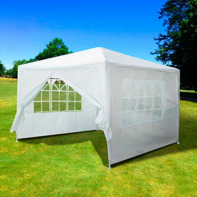 Neo 3X3M Light Weight Event Gazebo 4 Side Panels Outdoor Waterproof Garden Party Tent Marquee Canopy Shelter Coated Steel Frame - image 1