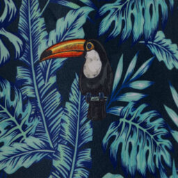 First Choice Lighting Toucan Velvet Toucan Design 30Cm Pendant Or Table Lamp Shade - thumbnail 5