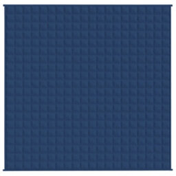 Vidaxl Weighted Blanket Blue 200X200 Cm 13 Kg Fabric Weighted Blankets - thumbnail 3