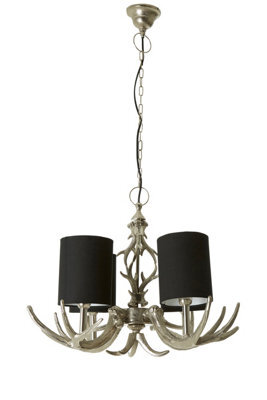 Orsina 4 Light Antler Chandelier, Christmas Theme Stag Antler Chandelier For Domestic & Commercial Usage - image 1
