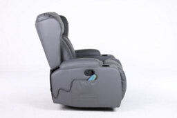 Eco Living Valentino 10-In-1 Massage Armchair Recliner Grey - thumbnail 7