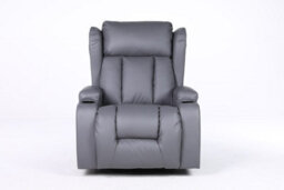 Eco Living Valentino 10-In-1 Massage Armchair Recliner Grey - thumbnail 4