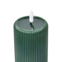 Beliani Set Of 6 Led Candles Noisette 10/16 Cm Green - thumbnail 7
