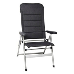 Outdoor Revolution San Remo Highback Chair 600D Charcoal Twill - thumbnail 1
