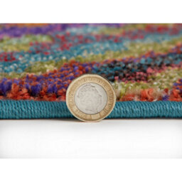 Multi Geometric Modern Easy To Clean Abstract Rug For Dining Room-160Cm X 220Cm - thumbnail 4